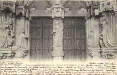 CPA Dijon l'ancien Couvent des Chartreux portail de la Chapelle 