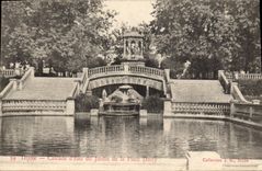 CPA Dijon Cascade d'Eau du jardin de la place Darcy 