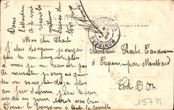 CPA Dijon Square des Ducs et tour de l'hotel de ville 