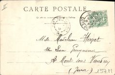 CPA Dijon entree des Allees du parc 