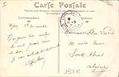 CPA Dijon portail de l'eglise Saint Michel 