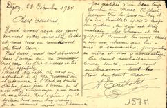 CPA Dijon un coin du parc Darcy 