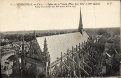 CPA Vendome L et Ch l'eglise de la Trinite Mon His XIV et XV siecle 
