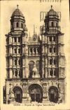 CPA Dijon facade de l'eglise Saint Michel 