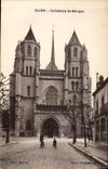 CPA Dijon cathedrale St Benigne 
