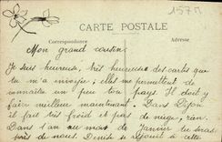 CPA Dijon Lycee de Jeunes filles rue Condorcet 