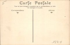 CPA Dijon le Square Darcy et le chateau d'Eau 