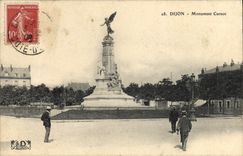 CPA Dijon monument Carnot 