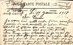 CPA Dijon l'hopital et le pont de l'Ouche 