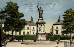 CPA Dijon monument Saint Bernard 