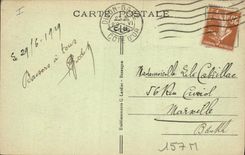 CPA Dijon monument Saint Bernard 