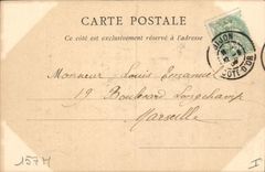 CPA Dijon l'eglise Notre Dame 