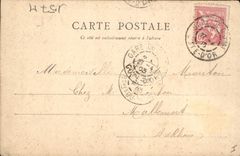 CPA Dijon Ste Benigne vue de la gare du PLM 