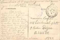 CPA Dijon hopital general  Lion