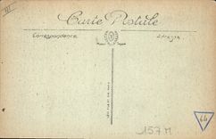 CPA Dijon le Rond Pont des Allees 