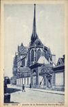 CPA Dijon Abside de la cathedrale Sainte Benigne 
