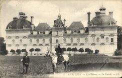 CPA Cheverny le chateau la facade 