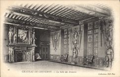 CPA Chateau de Cheverny la salle des Armures 