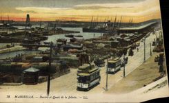 CPA Marseille Bassins et Quais de la Joliette 