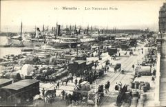 CPA Marseille les Nouveaux ports 