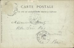 CPA Marseille le Vieux port vue prise du Pharo 