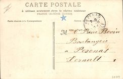 CPA Marseille sur la Jetee 