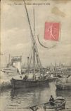 CPA Marseille Tartane debarquant le Sable Bateau