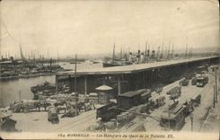 CPA Marseille les Hangars du Quai de la Joliette 