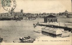 CPA Marseille vue prise du Phare Ste Marie 