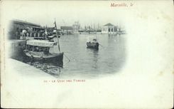 CPA Marseille le Quai des Forges 