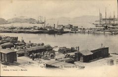 CPA Marseille l'Entree du Bassins de la Joliette 