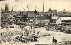 CPA Marseille la place d'Afrique 