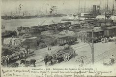 CPA Marseille Interieur du Bassin de la Joliette 