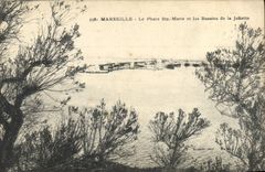 CPA Marseille le Phare Ste Marie et les Bassins de la Joliette 
