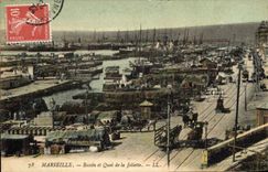 CPA Marseille Bassin et Quai de la Joliette 