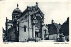 CPA Tours Basilique Saint Martin 