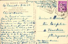 CPA Cote d'Azur Cannes Alpes Maritimes les hotels vue du Palm Beach Casino 