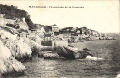 CPA Marseille promenade de la Corniche 