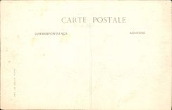 CPA Paris jardin des Tuileries et le Pavillon de Marsan Incendie en 1871 Reconstruit de 1875 a 1878 