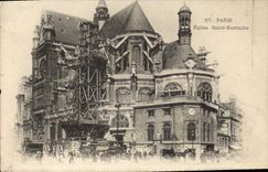 CPA Paris Eglise Saint Eustache 