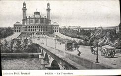 CPA Paris le Trocadero collection Petit journal 
