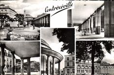 CPA Contrexeville Vosages ville d'Eau 