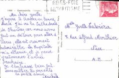 CPA Contrexeville Vosages ville d'Eau 