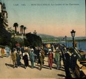 CPA Monte Carlo le casino et les Terrasse 