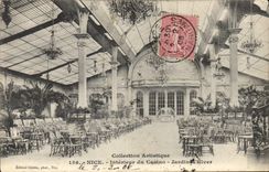 CPA Collection Artistique Nice interieur du casino Jardin d'Hiver 