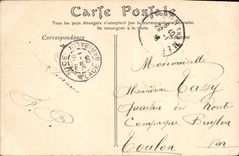 CPA Nice Le Jardin public et le Pont Anges vue prise de la Jetee 