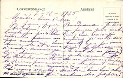 CPA Nice Coucher de Soleil 