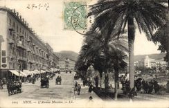 CPA Nice L'Avenue Massena 