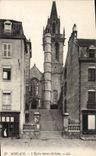 CPA Morlaix l'Eglise Ste Melaine 