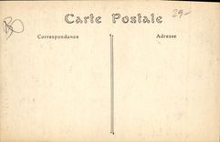 CPA Morlaix Eglise St Melaine Le Baptistere